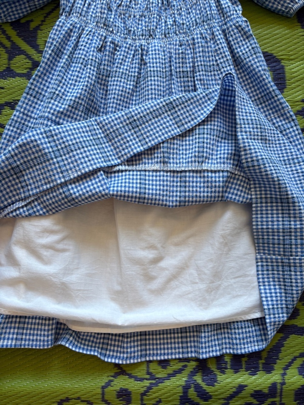 Ever New Andie Puff Sleeve Mini Dress Playful feminine Dress Size 8 Cotton - Picture 10 of 12